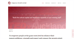 Desktop Screenshot of indigenousgrowth.com